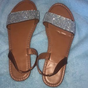 Bedazzled sandals